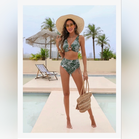 BMJL Women's High Waisted Bikini #1227 - Picture 8 of 11